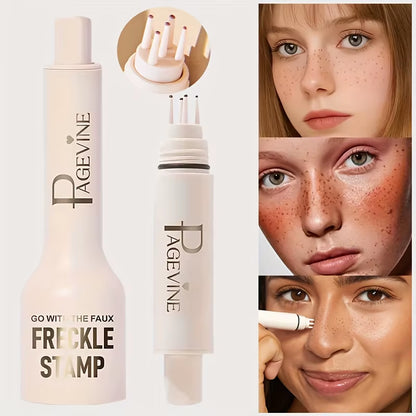 Transform Your Look with the 4-In-1 Natural Freckle Stamp Pen – Achieve Effortless, Sun-Kissed Freckles in Seconds!