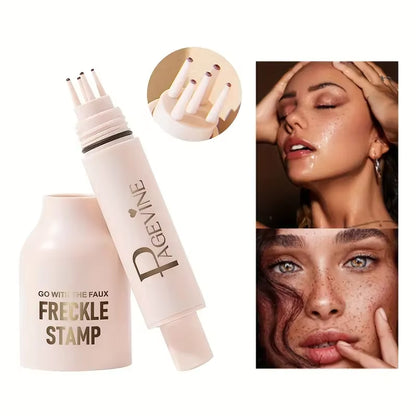 Transform Your Look with the 4-In-1 Natural Freckle Stamp Pen – Achieve Effortless, Sun-Kissed Freckles in Seconds!