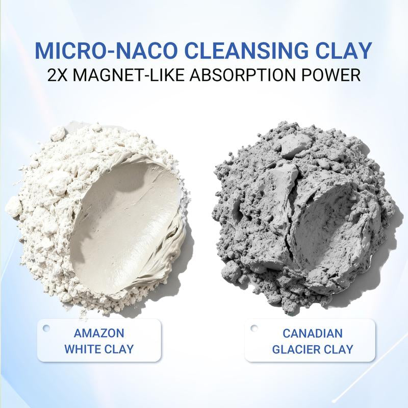 Revitalize Your Skin with Dr. Leo 3-in-1 White Clay Mask – 100g for Deep Pore Detox, Acne Treatment, and Oil Control